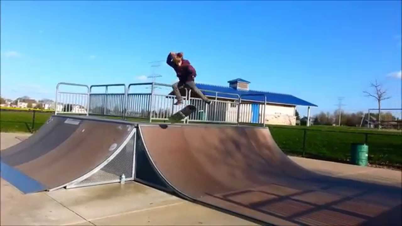 Torin's kickflip at Renwick