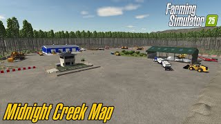 FS25 🚧 Midnight Creek Map 🚧 Farming Simulator 25 Mods