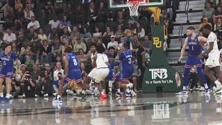 Baylor overcomes double-digit deficit to beat no. 11 Kansas at Foster Pavilion
