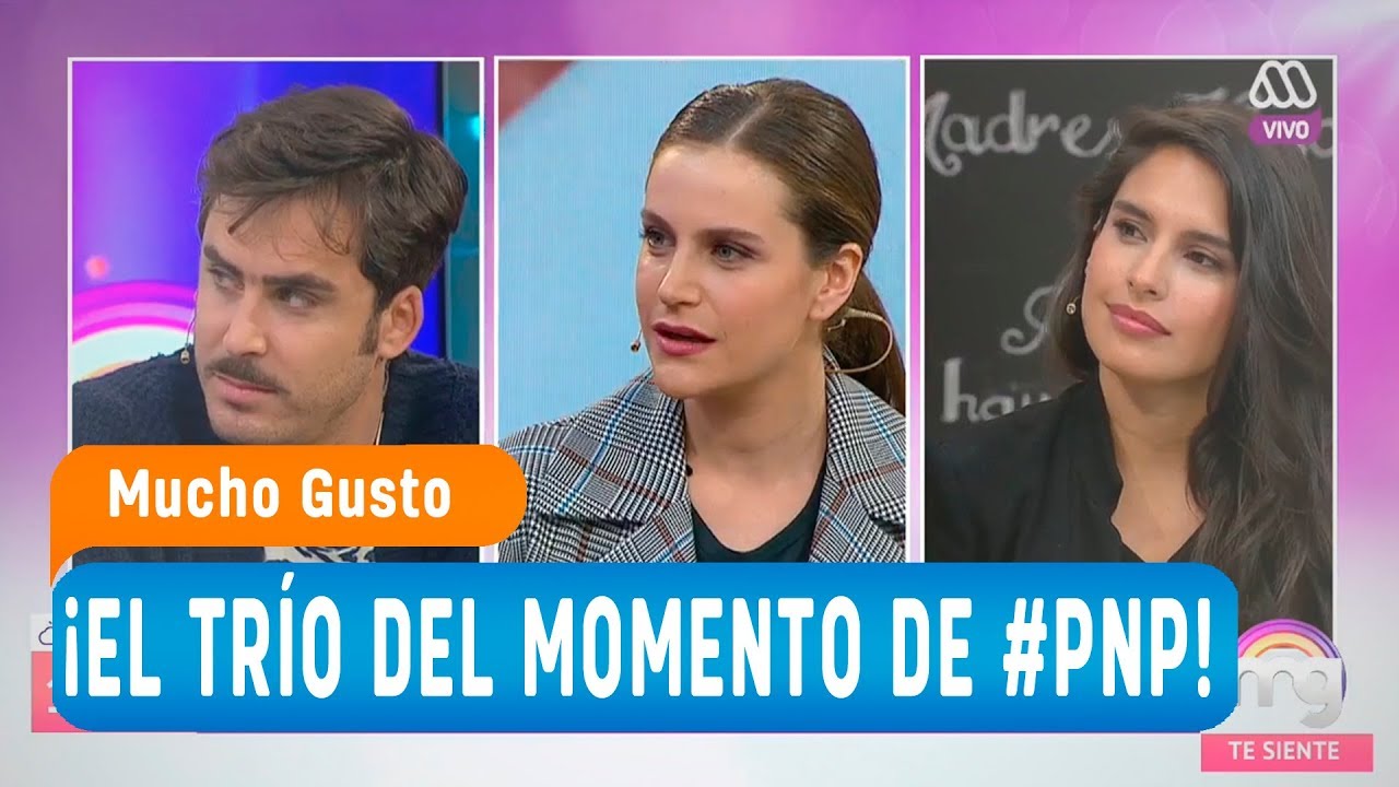 ¡El trío del momento de PNP reveló detalles! - Mucho gusto 2018