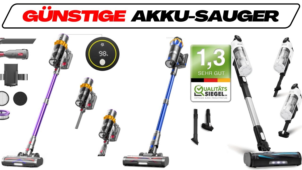 Akku Staubsauger Im Vergleich