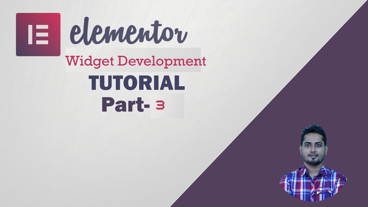 (add icon for widgets ) Elementor widget development Bangla tutorial ...