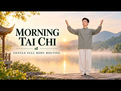 9-Minute Morning Tai Chi Routine | Gentle Full Body Flow for Seniors