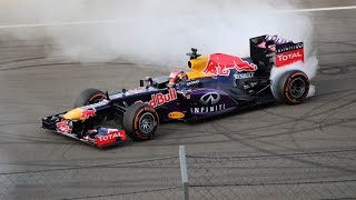 António Félix da Costa WSR 2015 F1 Red Bull Show Hungaroring / Burnout