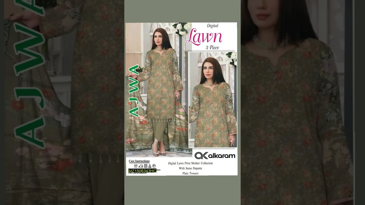 Summer with 3-Piece Unstitched Lawn Printed Suits for Women