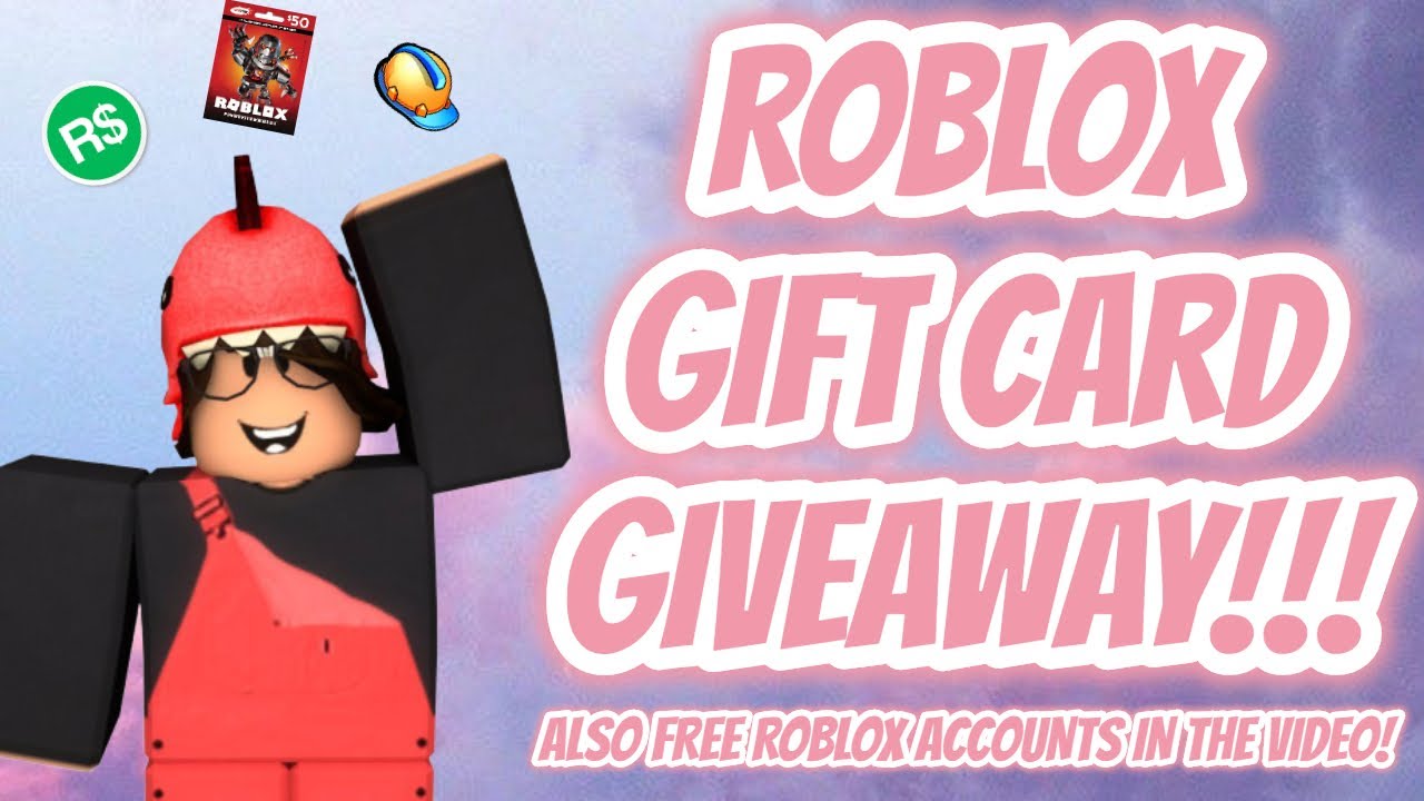 Free Roblox Gift Card Giveaway