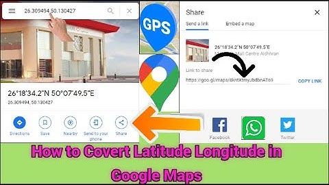 What is Latitude Longitude, How to Convert in Google Maps, Urdu