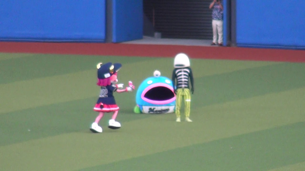 謎の魚と一緒にUSAを踊るバファローベルちゃん 千葉ロッテマリーンズ 順位