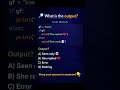 Most People Fail This Python Output Question 🤯 | If-Else Logic