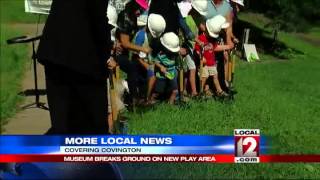 Ground broken for new play area in Devou Park