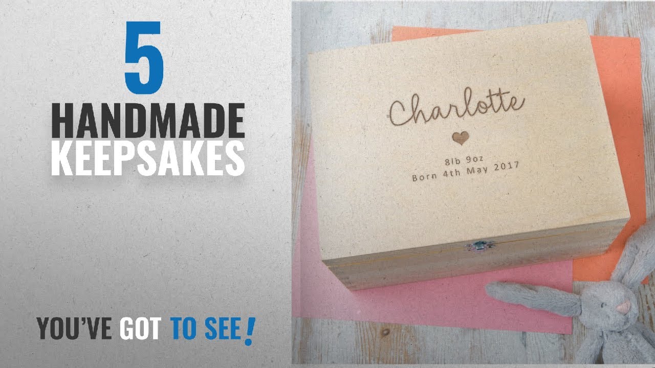 born in 2018 keepsake box