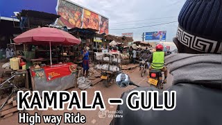 UGANDA 🇺🇬 IN RAW 4K | KAMPALA - GULU HIGWAY ON A BODA BODA