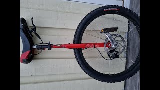 Disc brake installation on a Not disc ready Nimbus 26 Muni