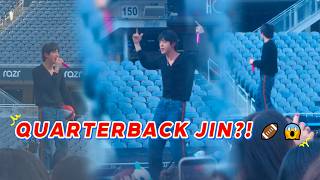 Jin SHOCKS 😱🏈 This 43 Second Chicago Moment Has Fans Talking!