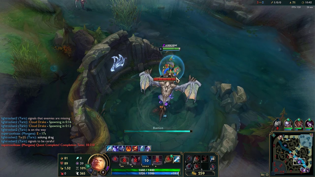 GrandMaster Taric Jungle Gameplay -- The Power of First Ocean vs Elise