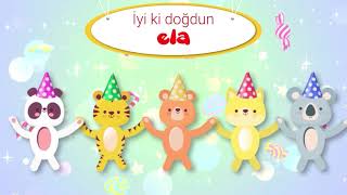 İyi ki Doğdun ELA  - İsme Özel Çocuk Doğum Günü Şarkısı Resimi