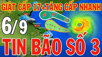 TIN BÃO KHẨN CẤP: Bão số 3 tăng cấp siêu nguy hiểm, khẩn cấp ứng phó bão trước khi đổ bộ thumbnail