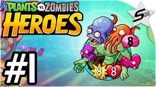 Plants vs. Zombies Heroes Gameplay Part 1 - LEGENDARY CARDS, Electric Boogaloo!