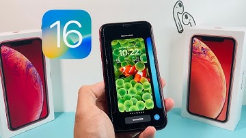iOS 16 OFFICIAL on iPhone XR (Review)