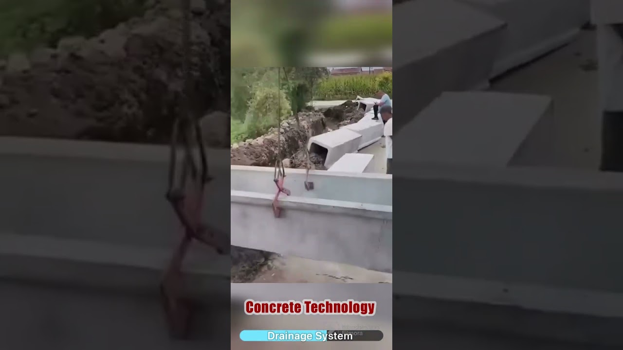 Road Drainage Construction | RCC Drain design | Side Drain Construction |Civil Engineering New video