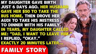 “Take The Bus Home!” My Son-In-Law Handed My Daughter $50 After She Gave Birth—But He Had No Idea... screenshot 2