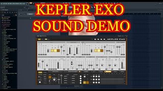 FL Studio 2024 new virtual instrument - Kepler Exo all presets demo