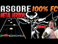 ASGORE Metal Version 100% FC (Guitar Hero Custom / Music by RichaadEB) - Undertale