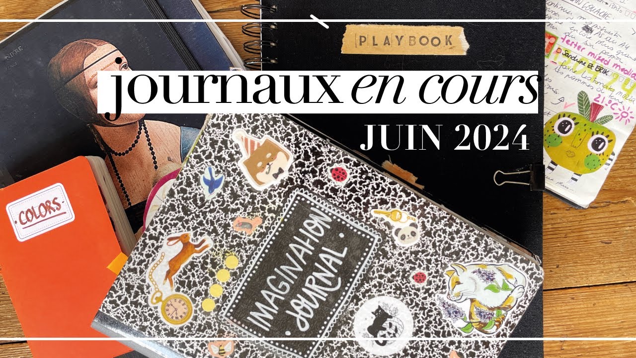 Projets et journaux en cours 🍉 Juin 2024
