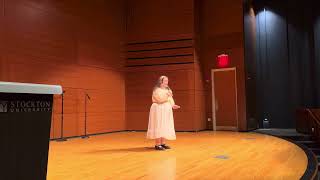 Dylan Hughes reading a Monologue from Happy Birthday, Wanda June - BITB Fall 2025 