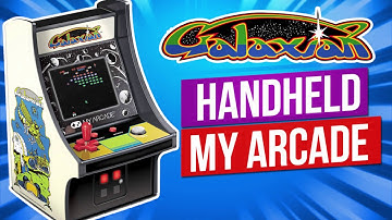 My Arcade - GALAXIAN - unboxing and game play fun
