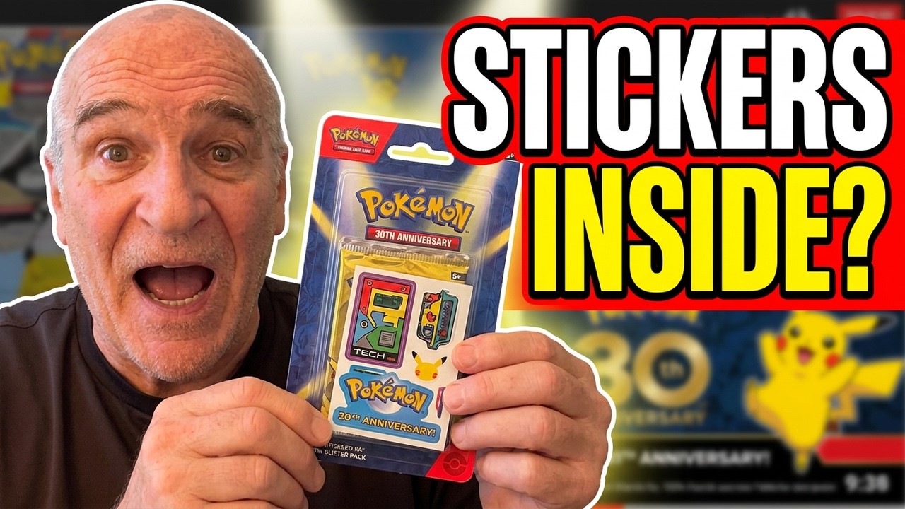Is this the best 30th Anniversary Product? (Sticker Pack Opening