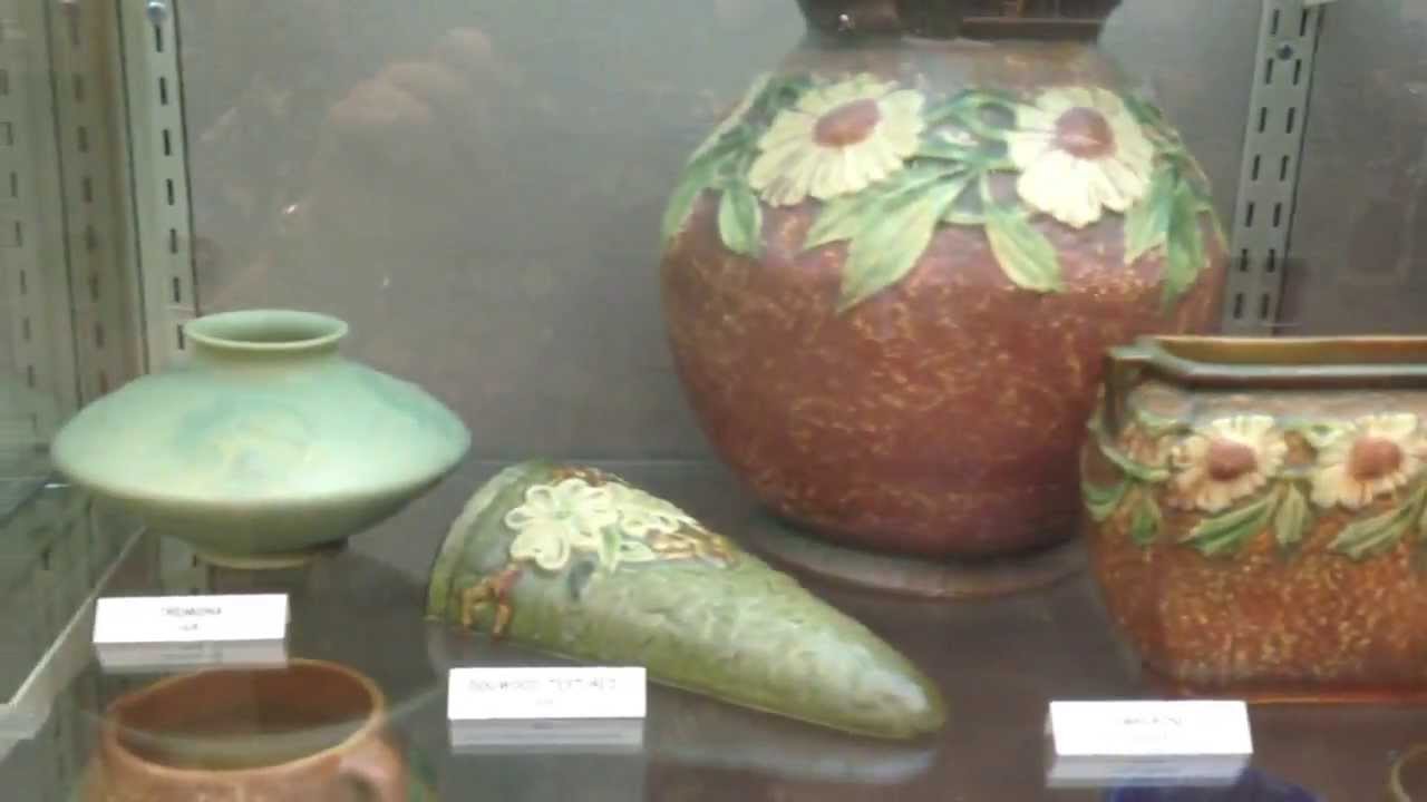 Wisconsin Pottery Association Show and Sale 2013 Roseville Pottery