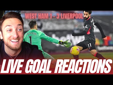 West Ham VS Liverpool Goal Reactions LIVE - LFC Fan Reaction