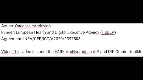 OneClick Archivematica