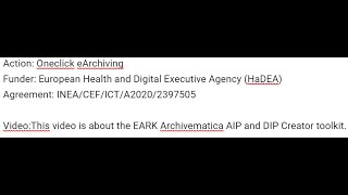 OneClick Archivematica