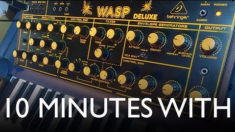Behringer Wasp - My First 10 Minutes + Unboxing