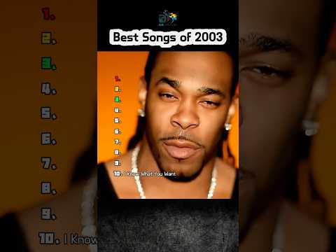 Top 10 Songs Of 2003