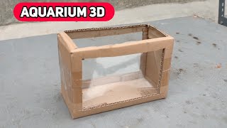 AQUARIUM 3D ! Gabungkan antara Kardus bekas dan gelas teh plastik kamu pasti terkagum kagum AQUARIUM 3D ! Gabungkan antara Kardus bekas dan gelas teh plastik kamu pasti terkagum kagum