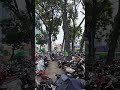 Parking z setkami skuterów w samym sercu Sajgonu!
