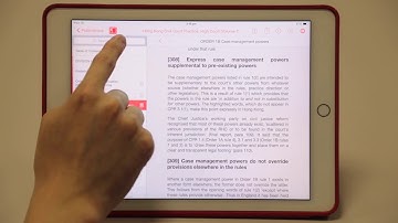 Browsing Searching in Lexis Red