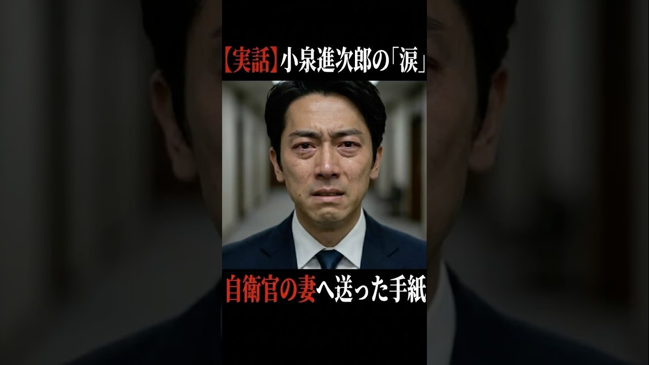 【実話】小泉進次郎が号泣…自衛官の妻へ送った「一通の手紙」に小野田紀美も涙した…家庭を護ることは国を護ること。
