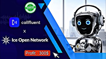 Call Fluent AI || New Telegram mining airdrop | New ice mining airdrop | Call fluent booster process