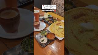 Authentic South Indian Cuisine In Mumbai Madras Diaries At Linking Road, Bandra