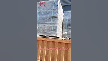 GMT  block pallets are shipped. GMT block pallets can be used to produce cement of various sizes.