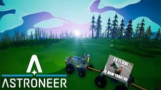 Průzkum pro suroviny s traktorem ?! |Astroneer| #7
