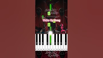 Thumbnail of Wake Up Song - Squid Game 2 | Piano Tutorial #shorts #456