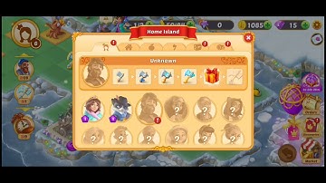EverMerge ✨️Merge & match game 👑 Gameplay Level 6-7 Unicorn 🦄 island 🏝