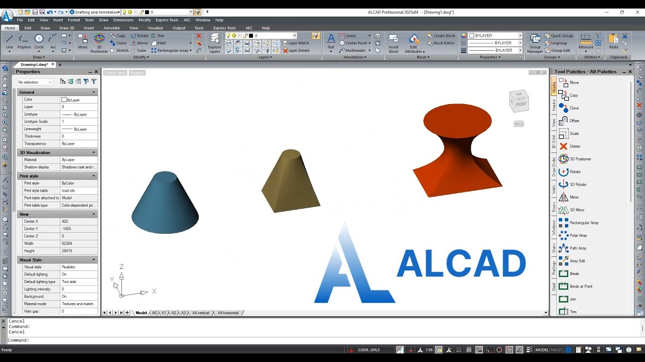 How to use Loft in ALCAD Tutorial - YouTube