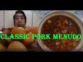 Vlog 039 classic pork menudo