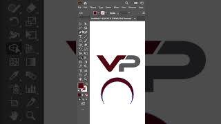 Vp Letter Logo Design Adobeillustrator -Actor